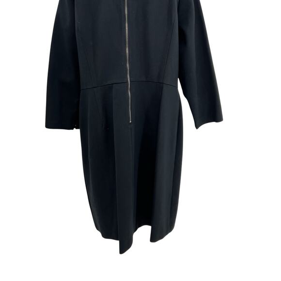 Spanx The Perfect Shift Dress A-line Classic Stretch Ponte Black Plus Size 1X - Picture 11 of 14